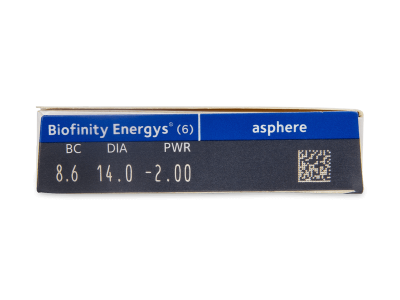 Biofinity Energys (6 лещи) - Преглед на параметри