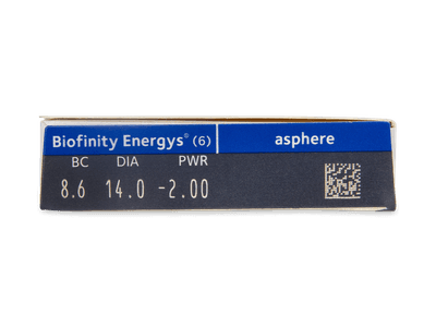 Biofinity Energys (6 лещи) - Преглед на параметри