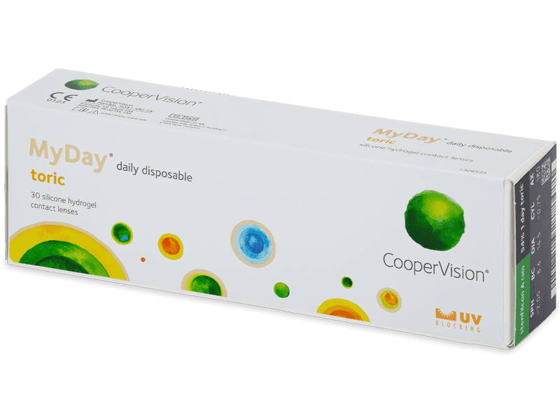 MyDay daily disposable toric (30 лещи) - Торични лещи