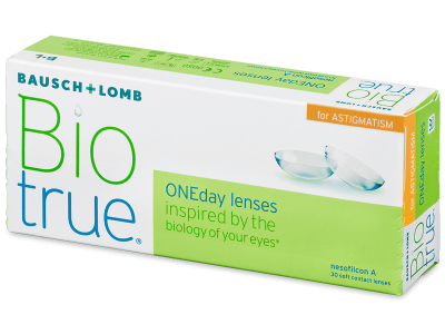 Biotrue ONEday for Astigmatism (30 лещи) - Торични лещи