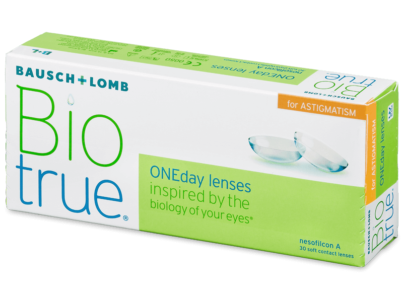 Biotrue ONEday for Astigmatism (30 лещи) - Торични лещи
