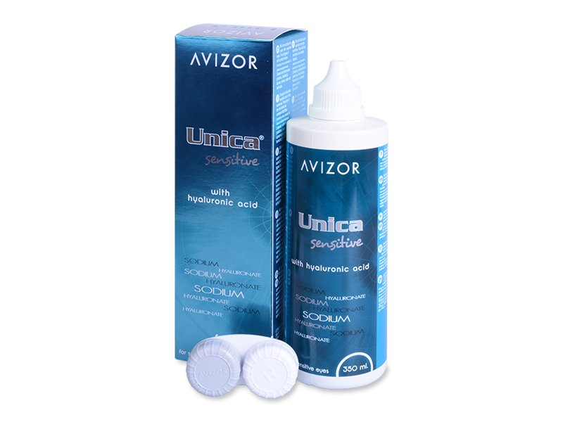 Avizor Unica Sensitive разтвор 350 ml  - Разтвор за почистване
