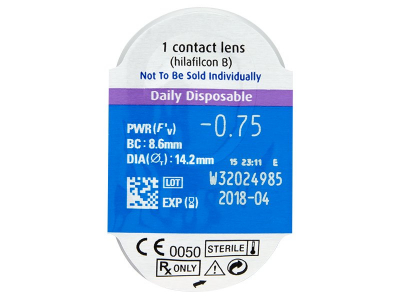 SofLens Daily Disposable (90 лещи) - Преглед на блистер