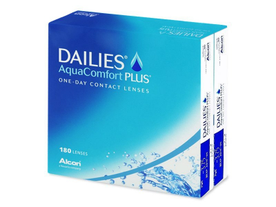 Dailies AquaComfort Plus (180 лещи) - По-старт дизайн