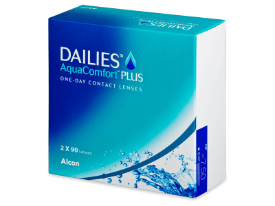 Dailies AquaComfort Plus (180 лещи) - Еднодневни контактни лещи