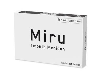 Miru 1month Menicon toric (6 лещи) - По-старт дизайн