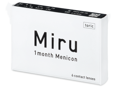 Miru 1 Month Menicon for Astigmatism (6 лещи) - Торични лещи