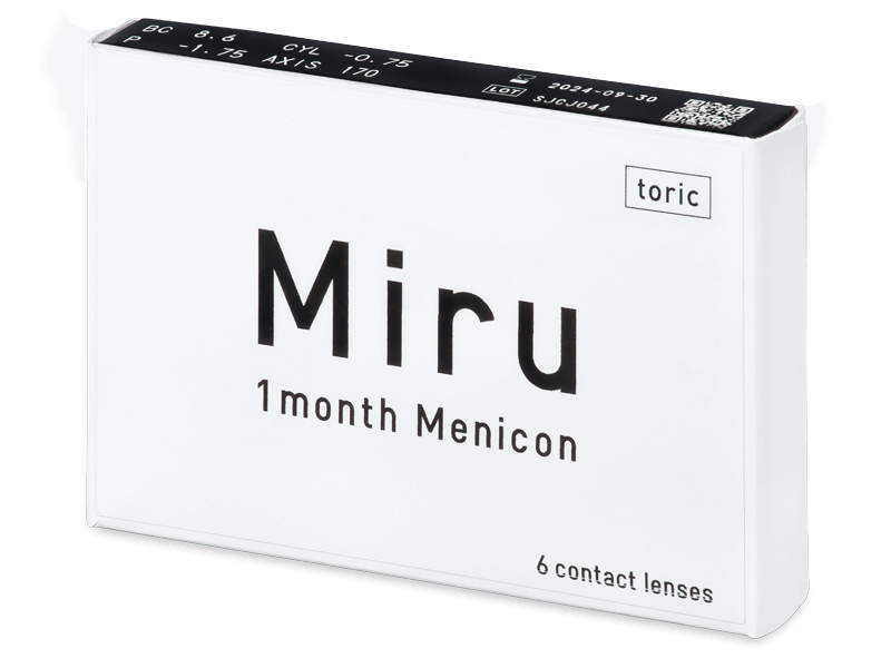 Miru 1 Month Menicon toric (6 лещи) - Торични лещи