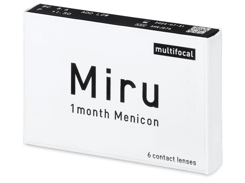 Miru 1month Menicon multifocal (6 лещи) - Мултифокални лещи