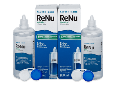 Разтвор ReNu MultiPlus 2x 360 ml - Икономичен пакет два разтвора