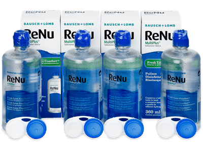 Разтвор ReNu MultiPlus 4x 360 ml - Този продукт се предлага и в този вариант на опаковката