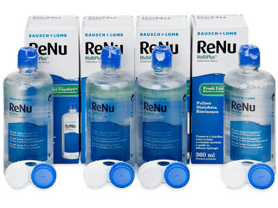 Разтвор ReNu MultiPlus 4x 360 ml - Този продукт се предлага и в този вариант на опаковката