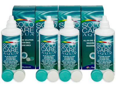 Разтвор SoloCare Aqua 4 x 360 ml