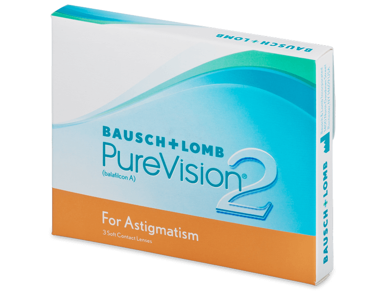 PureVision 2 for Astigmatism (3 лещи) - Торични лещи