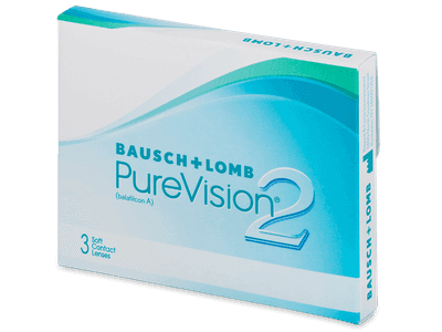 PureVision 2 (3 лещи) - Месечни контактни лещи