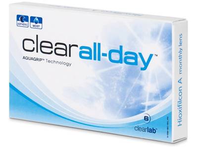 Clear All-Day (6 лещи) - Месечни контактни лещи