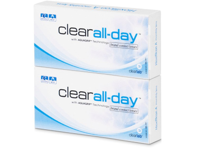 Clear All-Day (6 лещи) - Месечни контактни лещи