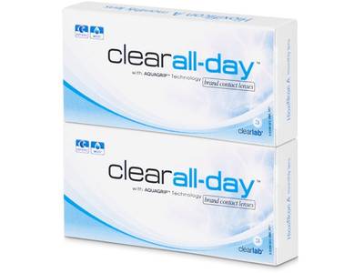 Clear All-Day (6 лещи) - Месечни контактни лещи