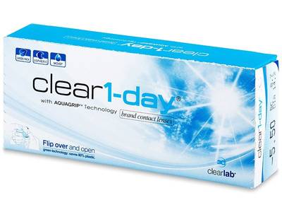 Clear 1-Day (30 лещи) - Еднодневни контактни лещи