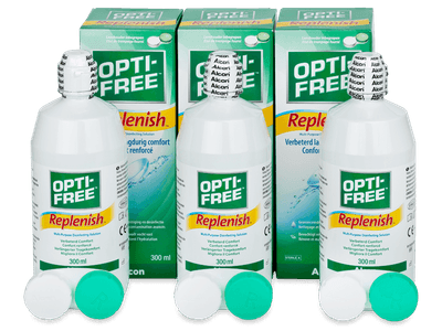 Разтвор OPTI-FREE RepleniSH 3 x 300 ml