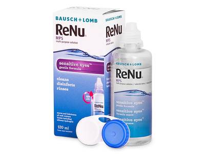 Разтвор Sensitive Eyes ReNu MPS 120 ml - По-старт дизайн