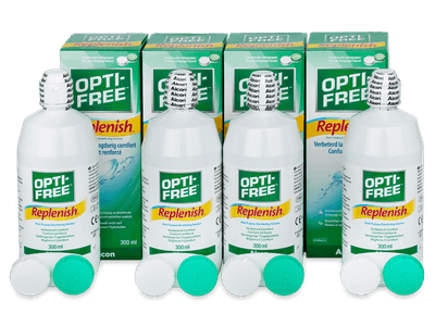 Разтвор OPTI-FREE RepleniSH 4 x 300 ml