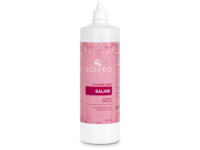 Физиологичен разтвор за изплакване Queen's Saline 500 ml  - Разтвор за почистване