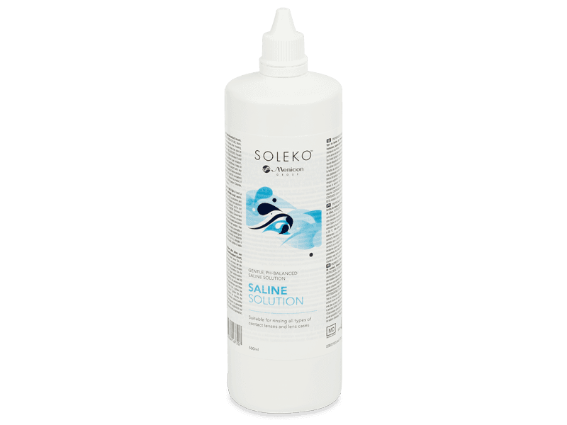 Физиологичен разтвор за изплакване Saline 500 ml - Разтвор за почистване