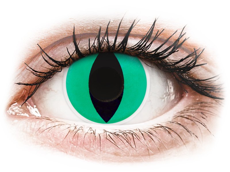 ColourVUE Crazy Lens - Anaconda - без диоптър (2 лещи) - Coloured contact lenses