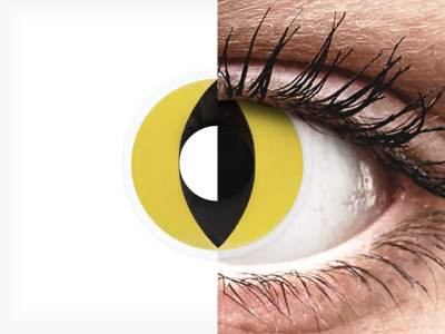 ColourVUE Crazy Lens - Cat Eye - без диоптър (2 лещи)