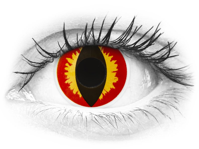 ColourVUE Crazy Lens - Dragon Eyes - без диоптър (2 лещи)