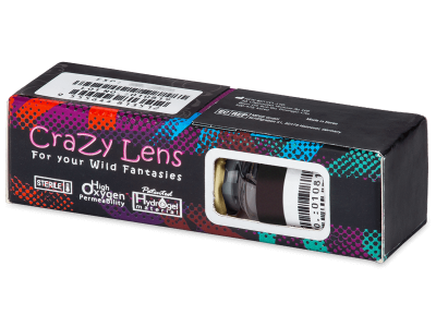 ColourVUE Crazy Lens - Eclipse - без диоптър (2 лещи) - Този продукт се предлага и в този вариант на опаковката
