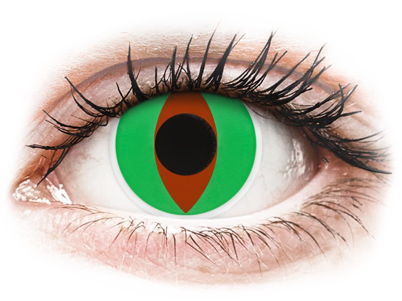 ColourVUE Crazy Lens - Raptor - без диоптър (2 лещи) - Coloured contact lenses