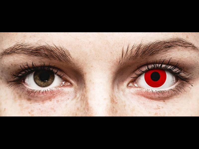 ColourVUE Crazy Lens - Red Devil - без диоптър (2 лещи)