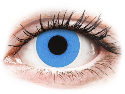ColourVUE Crazy Lens - Sky Blue - без диоптър (2 лещи) - Coloured contact lenses