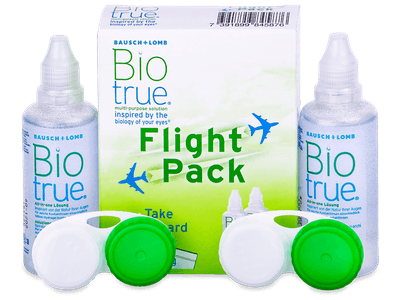 Разтвор Biotrue Flight Pack 2 x 60 ml