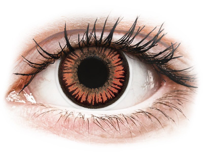 ColourVUE Crazy Lens - Vampire - без диоптър (2 лещи) - Coloured contact lenses