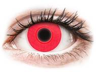 ColourVUE Crazy Glow Red - без диоптър (2 лещи) Цветни контактни лещи - ColourVUE Crazy Glow Red - без диоптър (2 лещи)