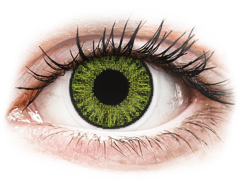 Свежо зелени (Fresh Green) - TopVue Color daily (10 лещи) - Coloured contact lenses