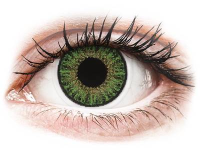 Зелени (Green) - TopVue Color daily - с диоптър (10 лещи) - Coloured contact lenses