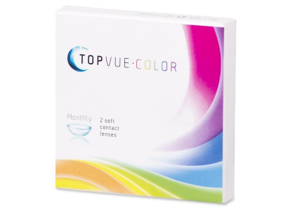 Кафяви (Brown) - TopVue Color - с диоптър (2 лещи) - По-старт дизайн