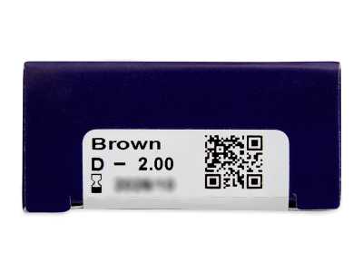 Кафяви (Brown) - TopVue Color - с диоптър (2 лещи) - Преглед на параметри