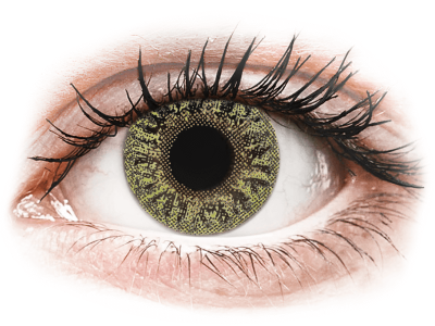 Зелени (Green) - TopVue Color - с диоптър (2 лещи) - Coloured contact lenses