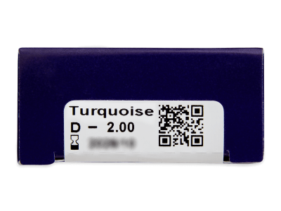 TopVue Color - Turquoise - с диоптър (2 лещи) - Преглед на параметри