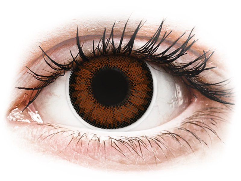 Красив лешник (Pretty Hazel) - ColourVUE BigEyes (2 лещи) - Coloured contact lenses