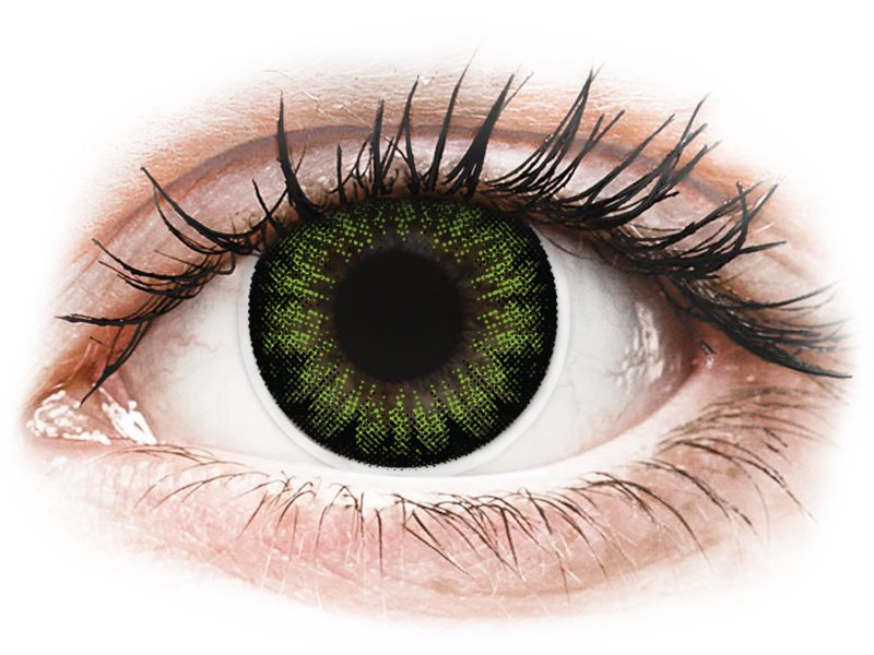 Зелени, парти (Party Green) - ColourVUE BigEyes (2 лещи) - Coloured contact lenses