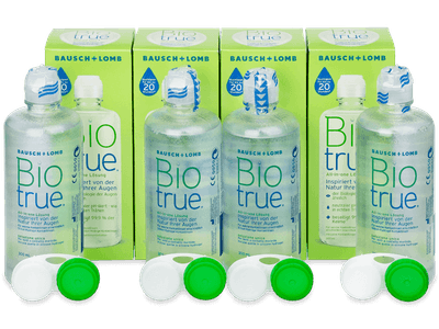 Разтвор Biotrue 4 x 300 ml - Този продукт се предлага и в този вариант на опаковката