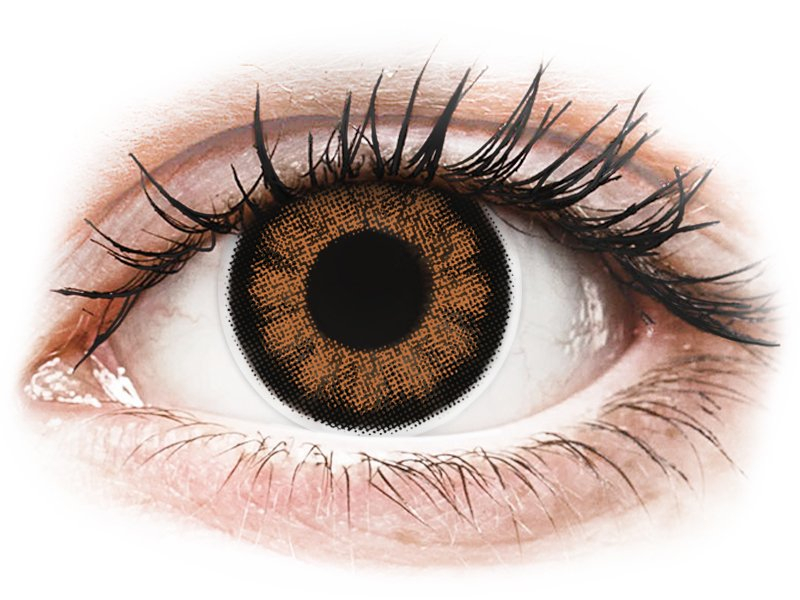 Секси кафяви (Sexy Brown) - ColourVUE BigEyes (2 лещи) - Coloured contact lenses
