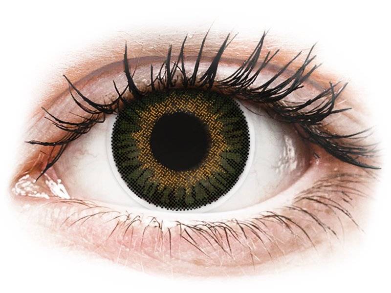 Зелени (Green) - ColourVUE 3 Tones (2 лещи) - Coloured contact lenses