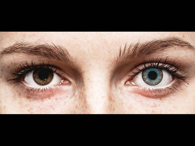 Синьо-сиви (Blue Gray) - ColourVUE Fusion - с диоптър (2 лещи)